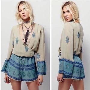 Free People Janpath Romper